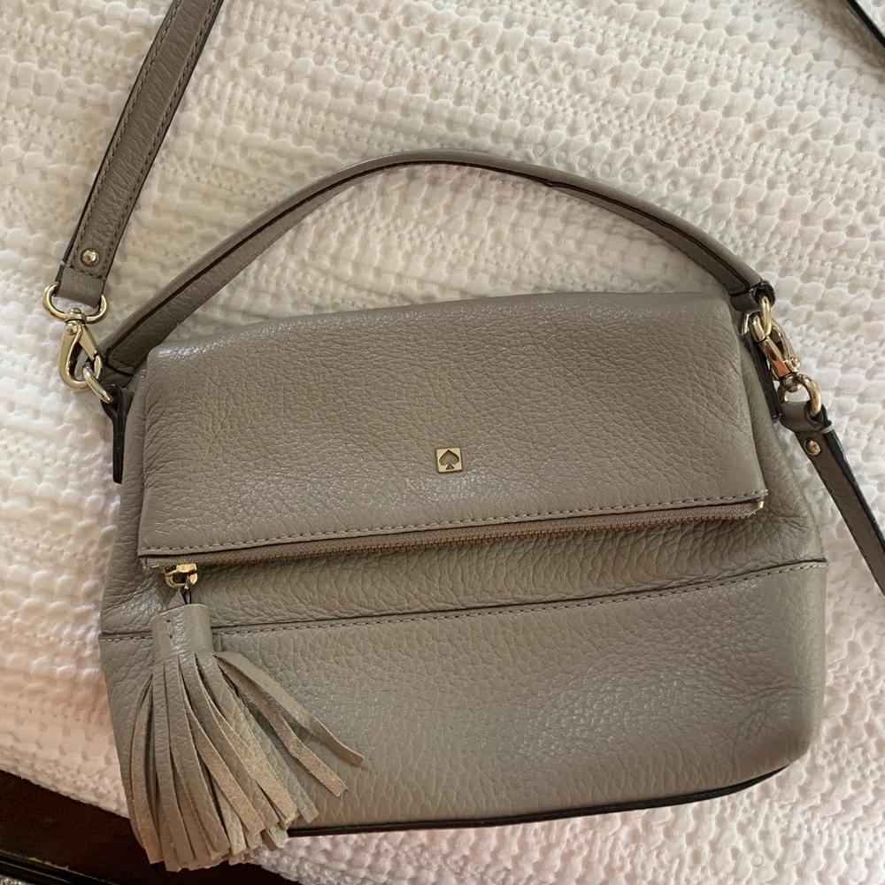 Kate Spade Gray Crossbody Bag